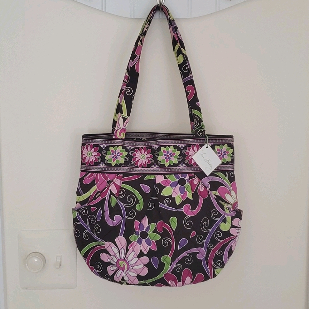 Vera Bradley Purple Punch Morgan Bag